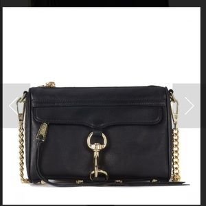 Rebecca minkoff black MAC crossbody